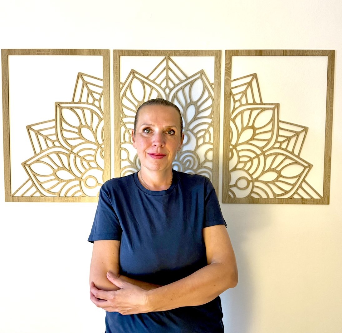 Denisa Blažková Fišerová ve svém studiu